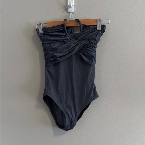 J. Crew Midnight Blue One Piece Swimsuit - Picture 1 of 5